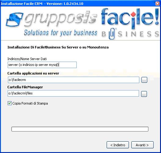 Installazione di Facile!Business
