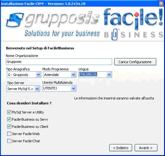 Installazione di Facile!Business