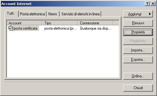 Attivazione Posta Elettronica Certificata - PEC