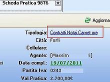 Gestione contatti