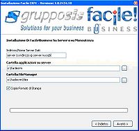 Installazione di Facile!Business