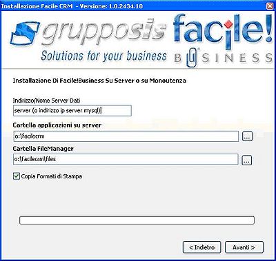 Installazione di Facile!Business